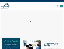 Tablet Screenshot of explorecracow.com